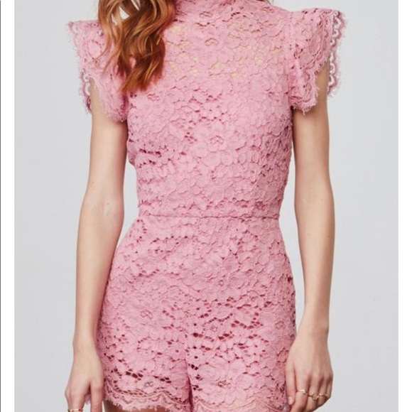 BB Dakota Priscilla Lace Romper - Picture 2 of 7